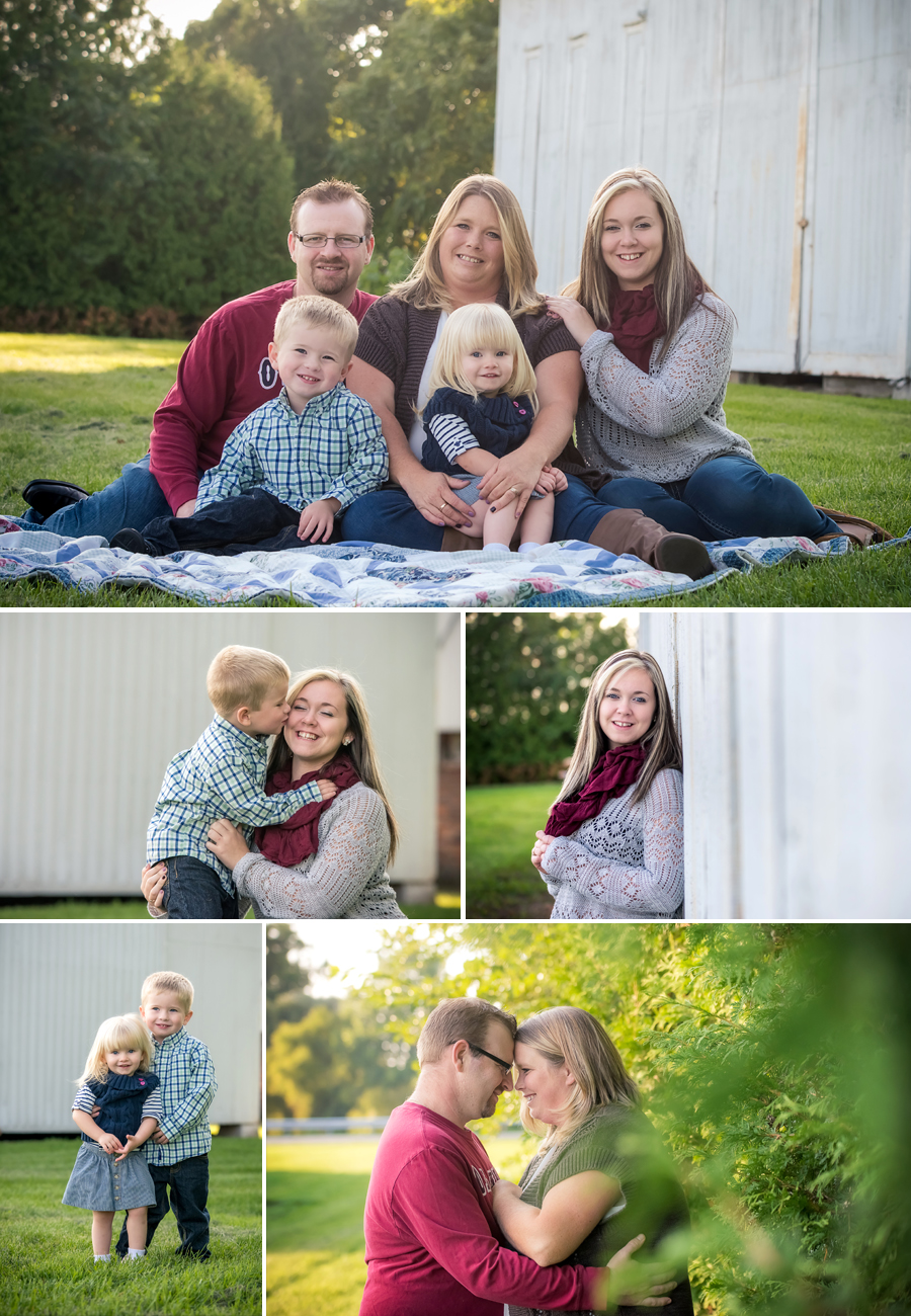 Family Photography Session on the Farm